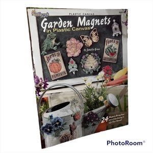 The Needlecraft shop Garden magnets book of 24 patterns
